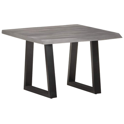 Tavolino da Salotto con Bordi Vivi 60x60x40 cm Massello Acacia | homemem39