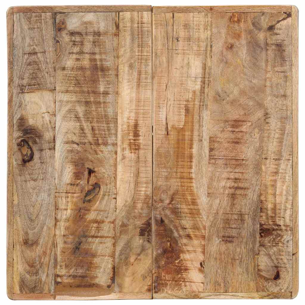 Tavolino da Bistrot 60x60x77 cm in Legno di Mango Grezzo | homemem39