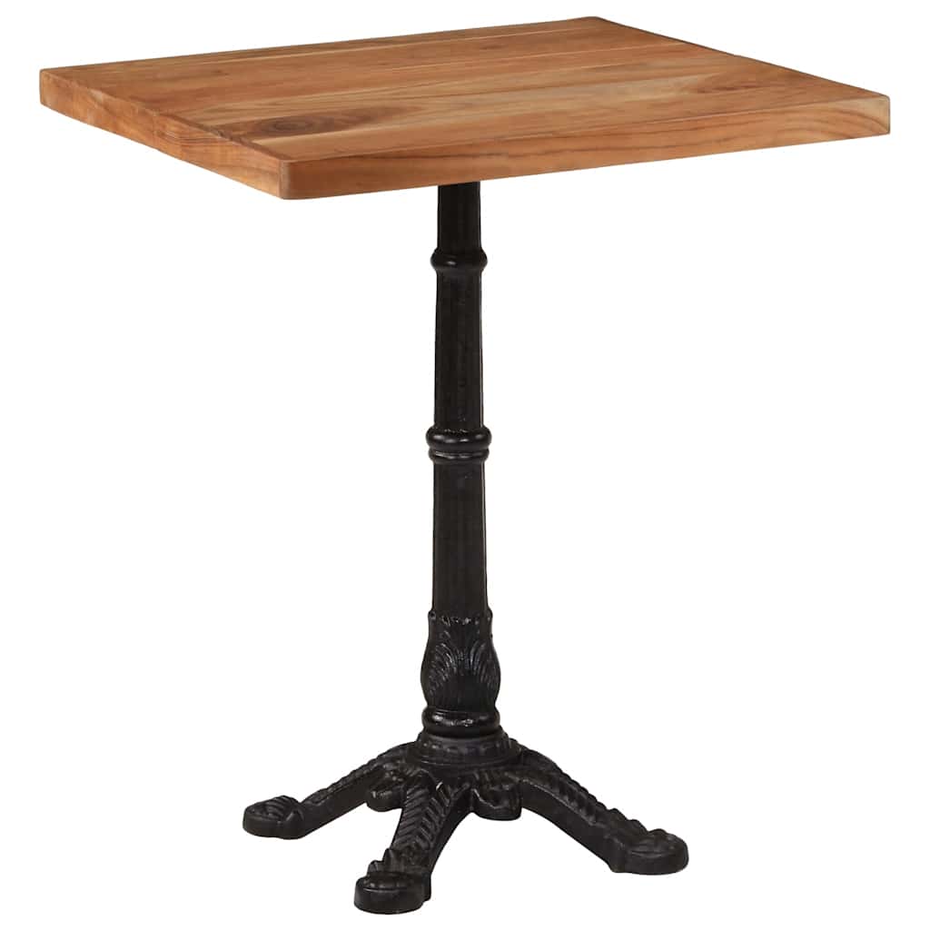 Tavolo da Bistrot 60x60x76 cm in Legno Massello di Acacia | homemem39