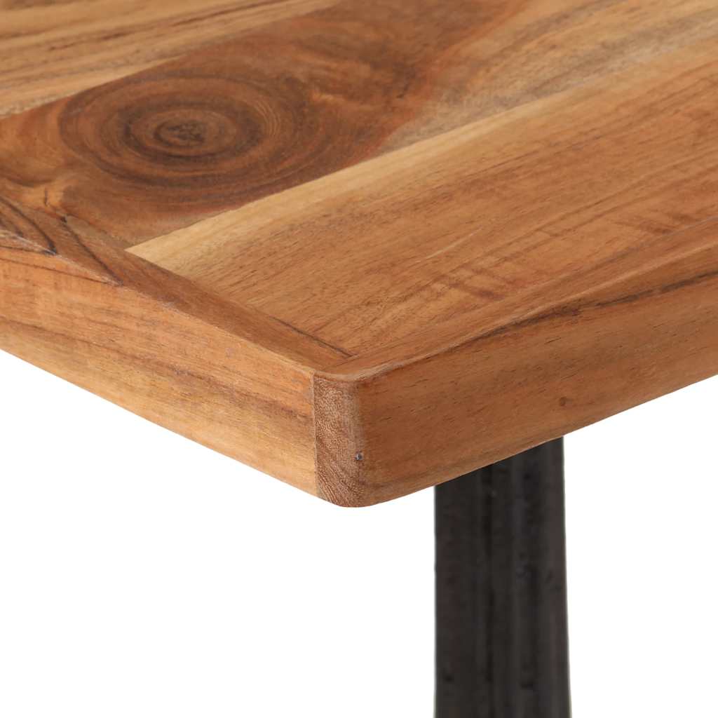 Tavolo da Bistrot 60x60x76 cm in Legno Massello di Acacia | homemem39