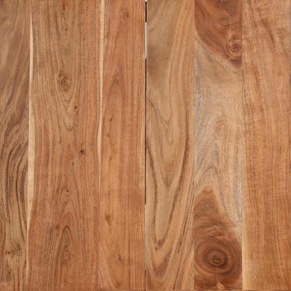 Tavolo da Bistrot 60x60x76 cm in Legno Massello di Acacia | homemem39