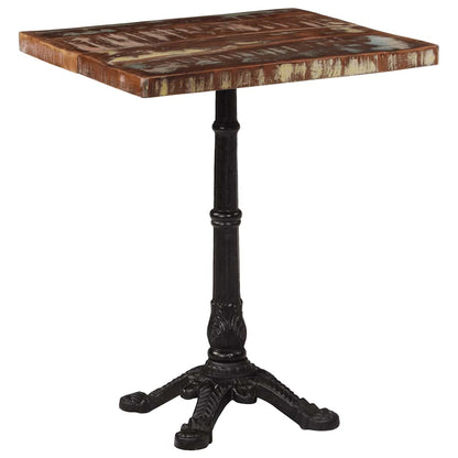 Tavolo da Bistrot 60x60x76 cm in Legno Massello di Recupero | homemem39