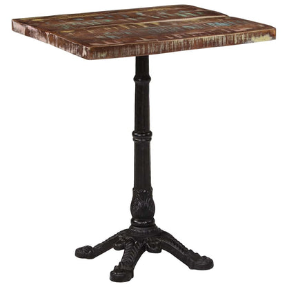 Tavolo da Bistrot 60x60x76 cm in Legno Massello di Recupero | homemem39