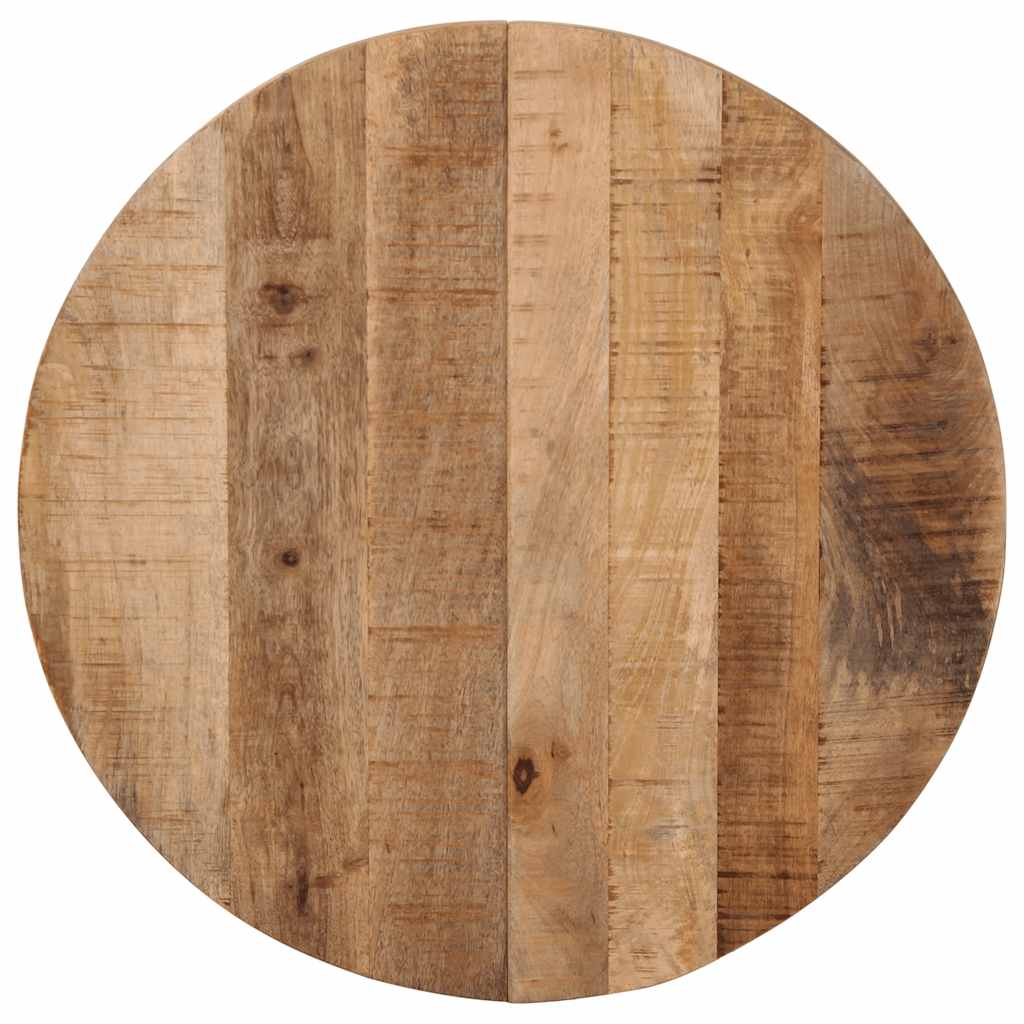 Tavolino da Bistrot Ø60x76 cm in Legno di Mango Grezzo | homemem39