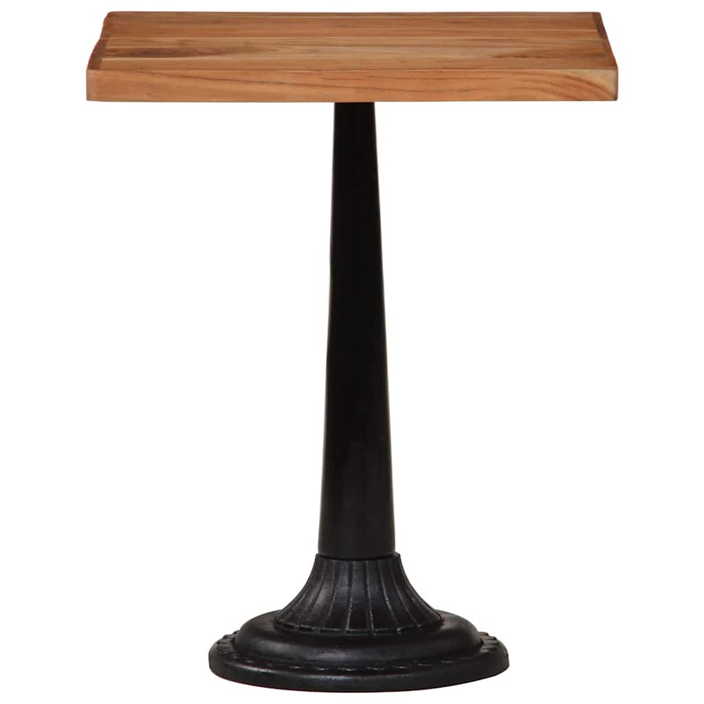Tavolo da Bistrot 60x60x76 cm in Legno Massello di Acacia