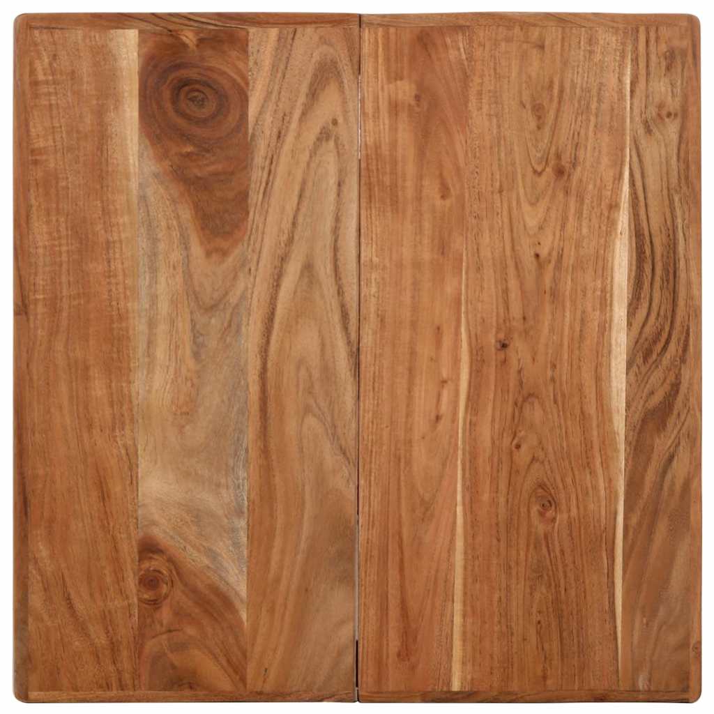 Tavolo da Bistrot 60x60x76 cm in Legno Massello di Acacia