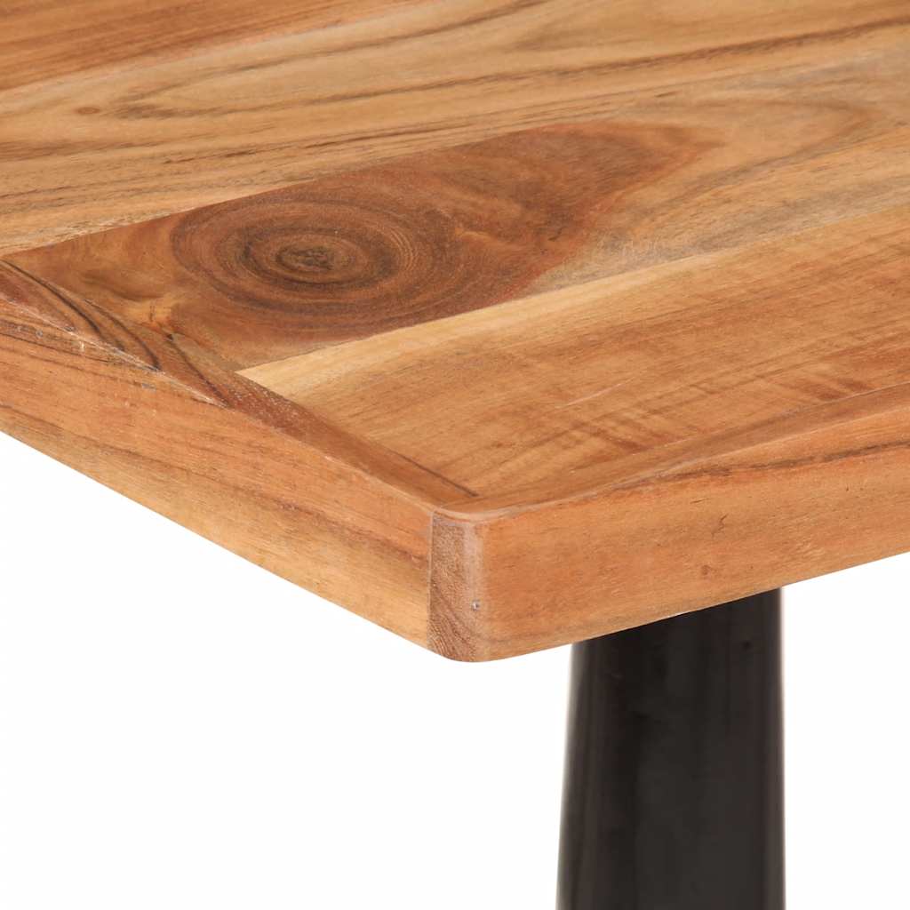 Tavolo da Bistrot 60x60x76 cm in Legno Massello di Acacia | homemem39