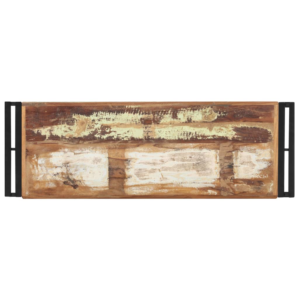 Tavolo Consolle 90x30x75 cm in Legno Massello di Recupero - homemem39