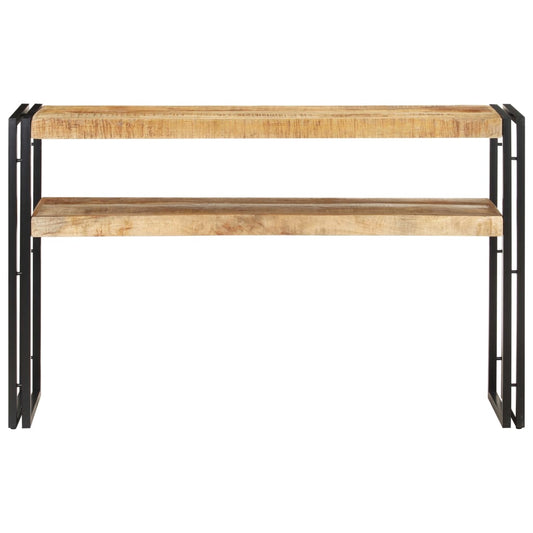 Tavolo Consolle 120x30x75 cm in Legno di Mango Grezzo | homemem39