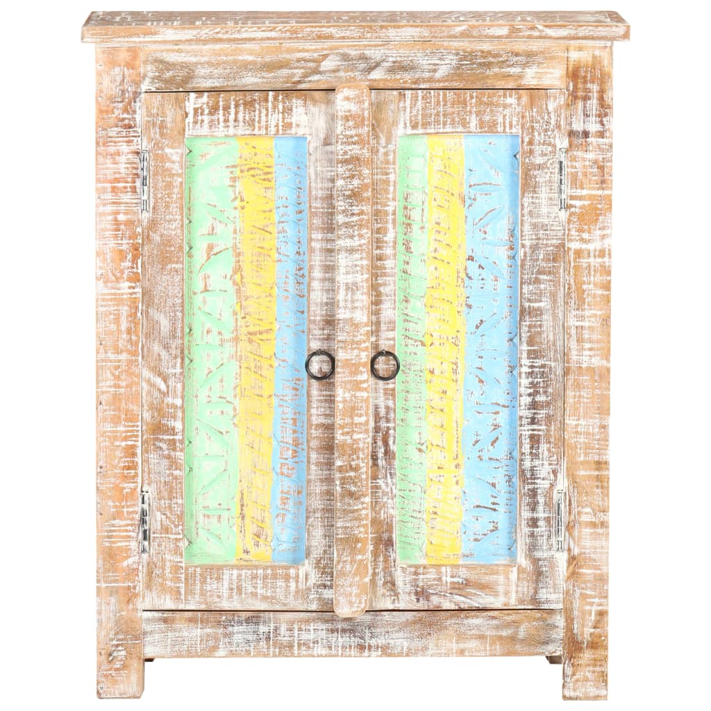 Credenza 61x35x76 cm in Legno Grezzo di Acacia | homemem39
