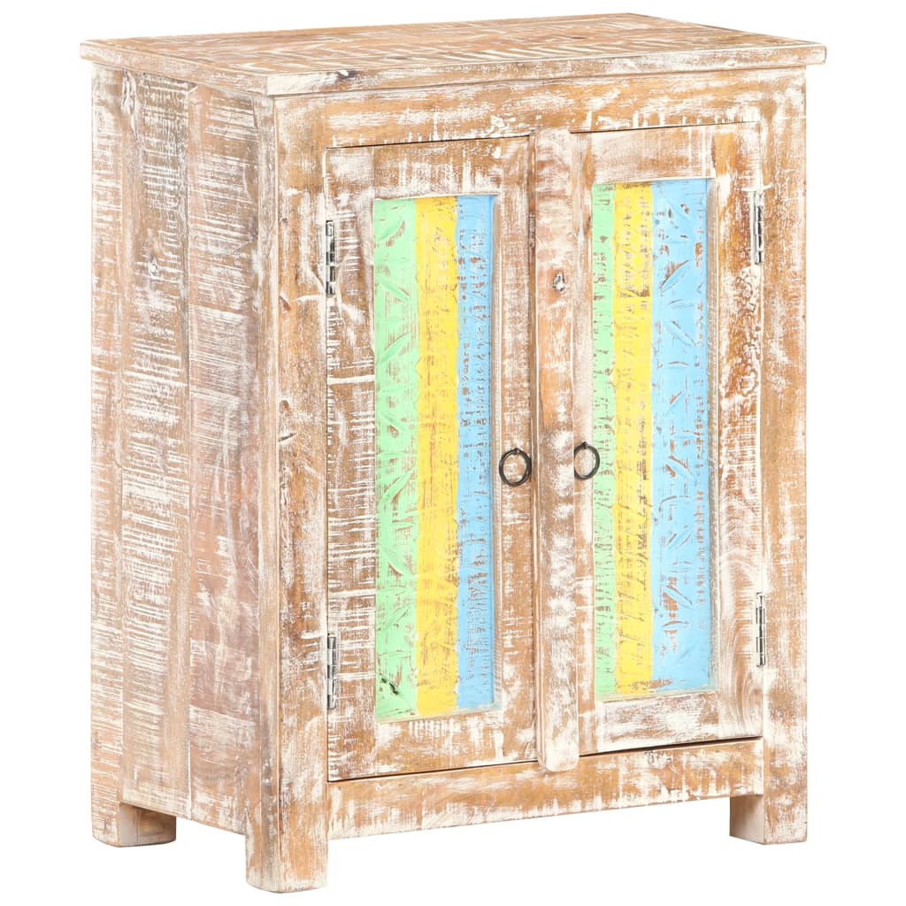 Credenza 61x35x76 cm in Legno Grezzo di Acacia | homemem39