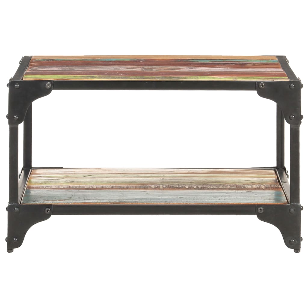 Tavolino da Salotto 60x60x35 cm in Legno Massello di Recupero | homemem39