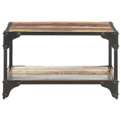Tavolino da Salotto 60x60x35 cm in Legno Massello di Recupero | homemem39