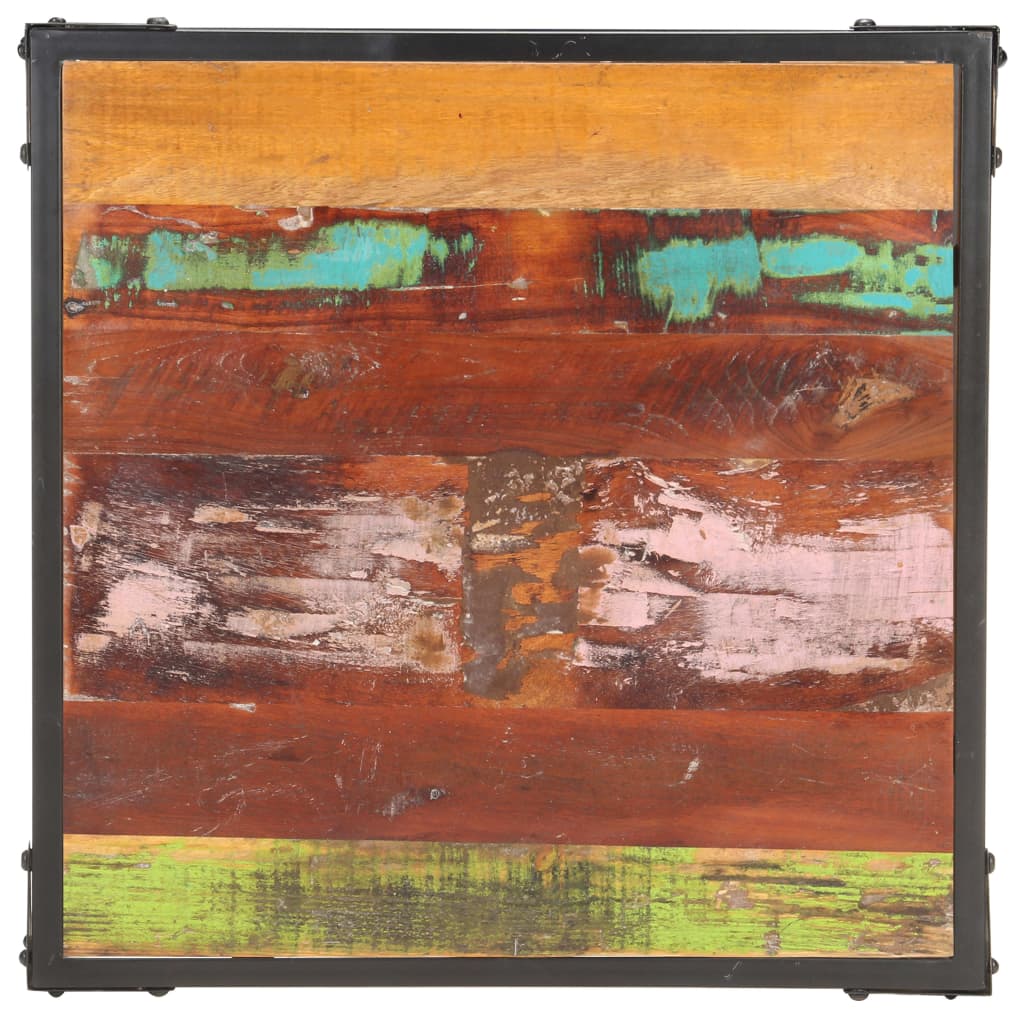 Tavolino da Salotto 60x60x35 cm in Legno Massello di Recupero | homemem39