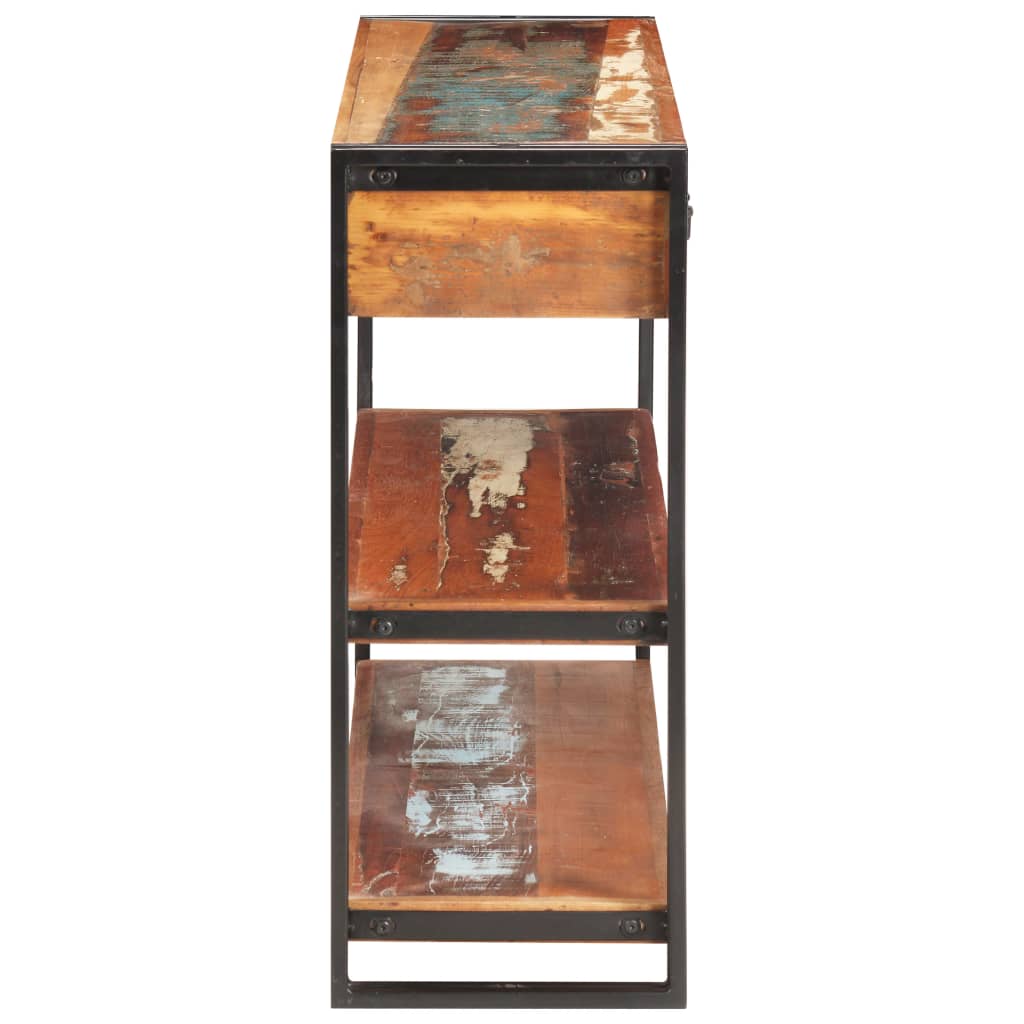 Credenza 120x30x75 cm in Legno Massello di Recupero - homemem39