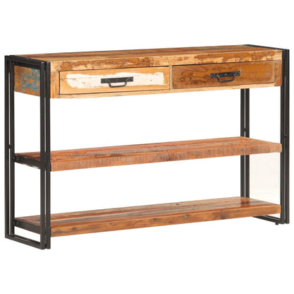 Credenza 120x30x75 cm in Legno Massello di Recupero - homemem39