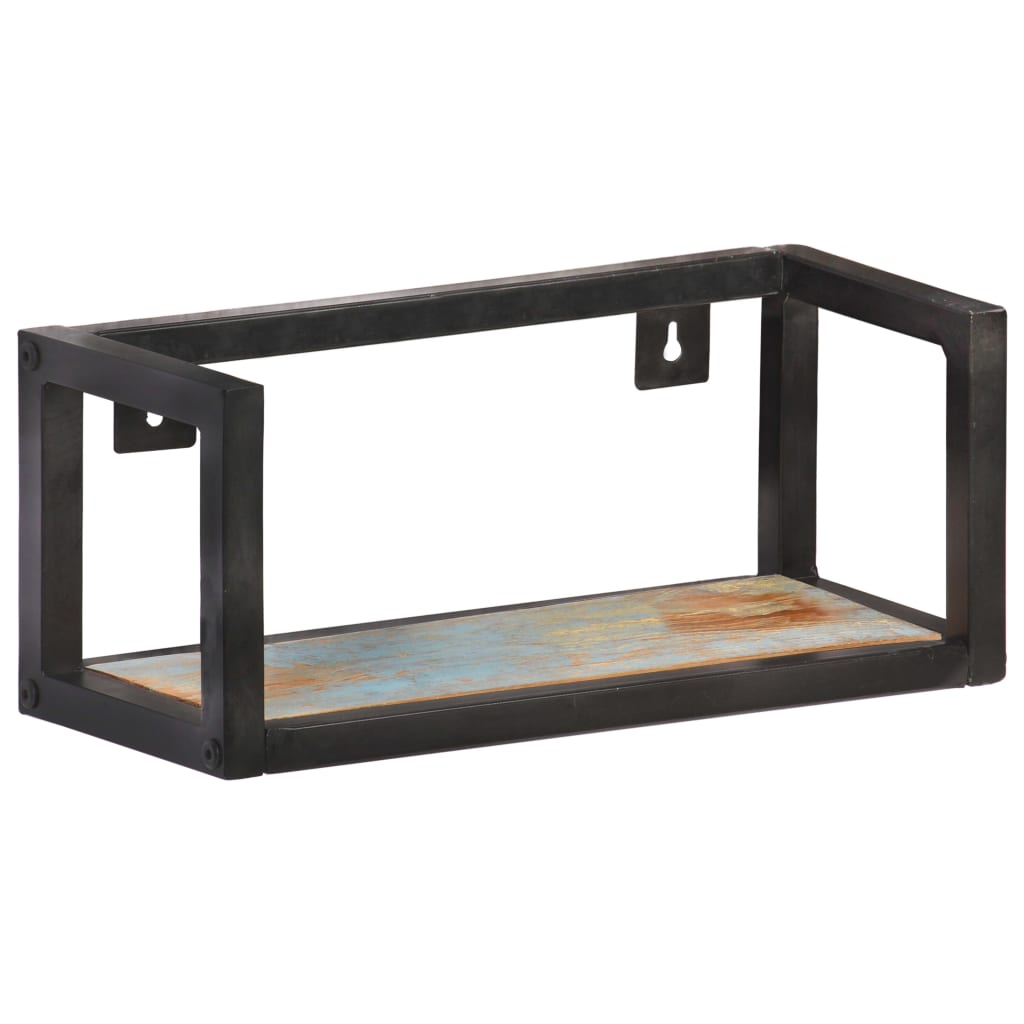 Mensole a Muro 2 pz 40 cm in Legno Massello di Recupero | homemem39