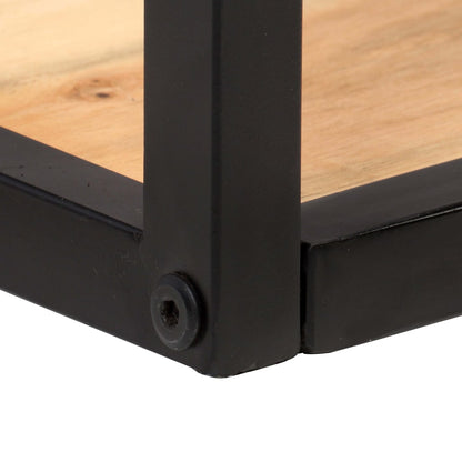Mensole a Muro 2 pz 80 cm in Legno Massello di Acacia | homemem39