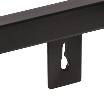 Mensole a Muro 2 pz 120 cm in Legno di Mango Grezzo | homemem39