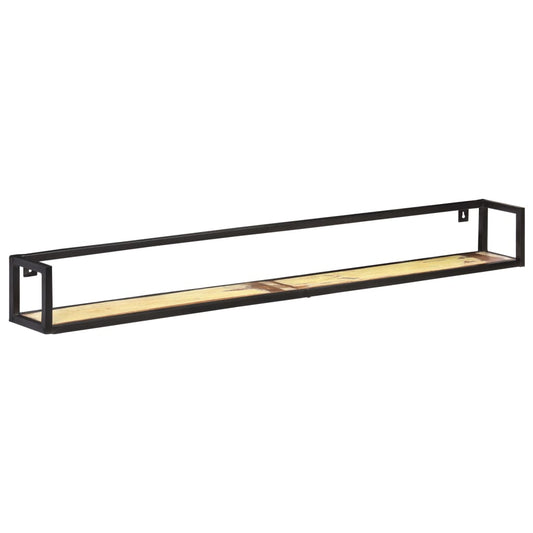Mensole a Muro 2 pz 160 cm in Legno Massello di Recupero | homemem39