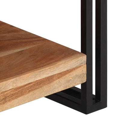 Mobile Porta TV 120x30x40 cm in Legno Massello di Acacia