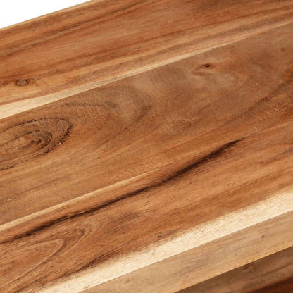 Mobile Porta TV 120x30x40 cm in Legno Massello di Acacia