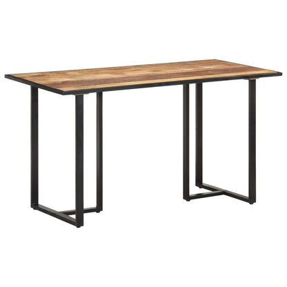 Tavolo da Pranzo 140 cm in Legno di Mango Grezzo | homemem39