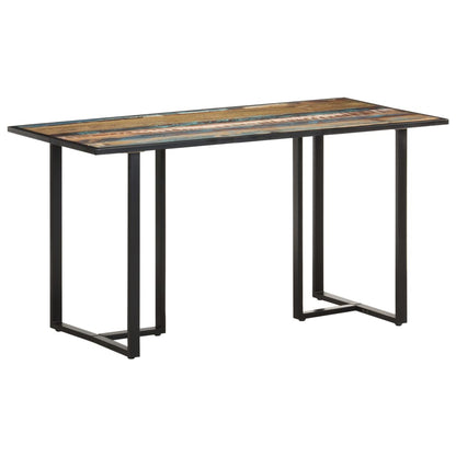 Tavolo da Pranzo 140 cm in Legno Massello di Recupero | homemem39