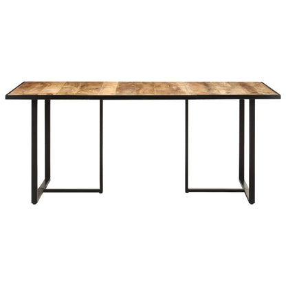 Tavolo da Pranzo 180 cm in Legno di Mango Grezzo - homemem39