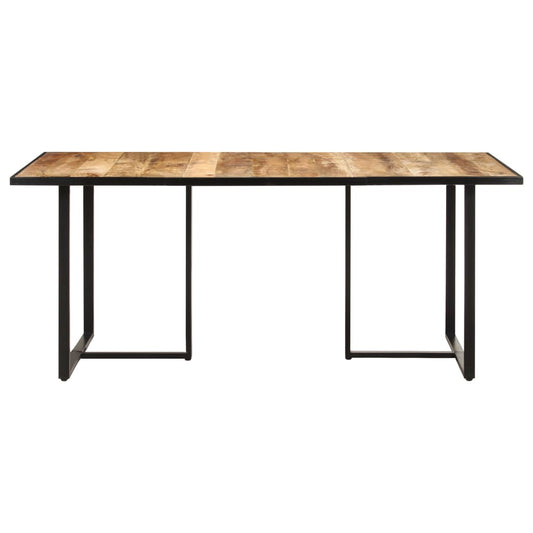 Tavolo da Pranzo 180 cm in Legno di Mango Grezzo - homemem39