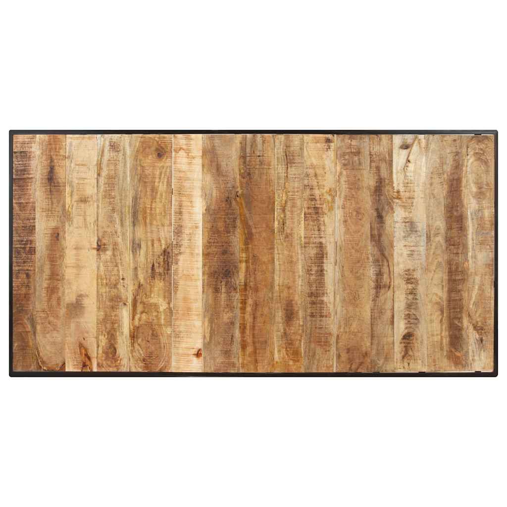 Tavolo da Pranzo 180 cm in Legno di Mango Grezzo