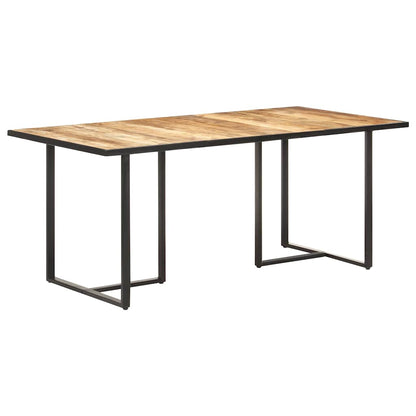 Tavolo da Pranzo 180 cm in Legno di Mango Grezzo
