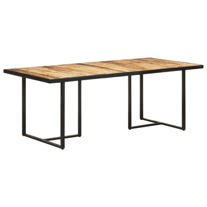 Tavolo da Pranzo 200 cm in Legno di Mango Grezzo | homemem39
