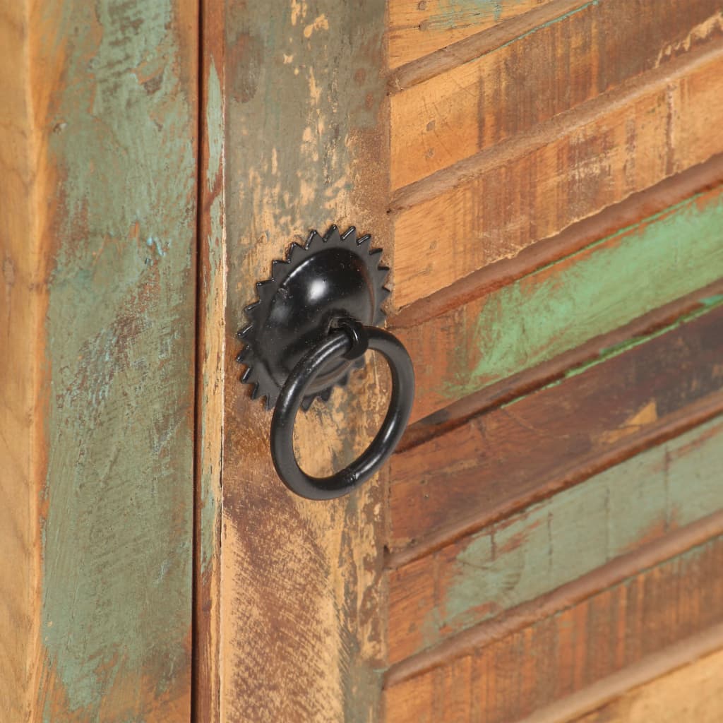 Comodino 40x30x50 cm in Legno Massello di Recupero - homemem39