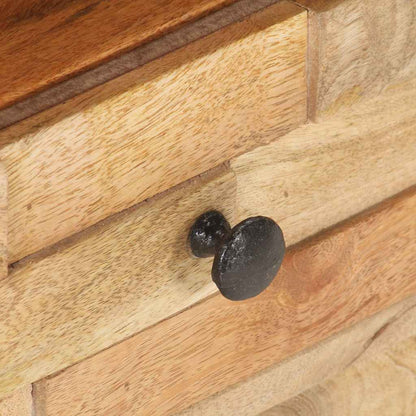 Mobile Porta TV 90x30x35 cm in Legno Massello di Mango