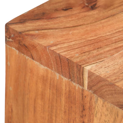 Supporto Skateboard da Parete 25x20x30 cm in Legno di Acacia | homemem39