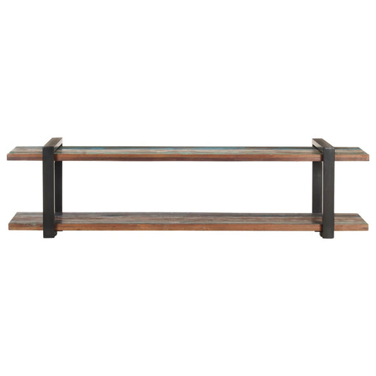 Mobile Porta TV 160x40x40 cm in Legno Massello di Recupero - homemem39