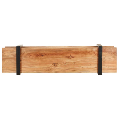 Mobile Porta TV 160x40x40 cm in Legno Massello di Acacia - homemem39