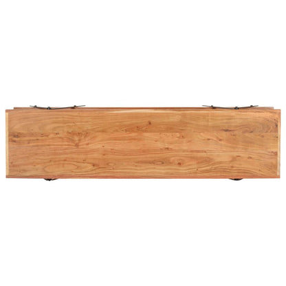 Mobile Porta TV 160x40x50 cm in Legno Massello di Acacia - homemem39