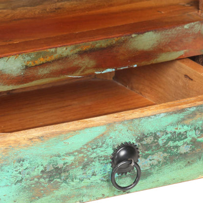 Mobile Porta TV 117x30x41 cm in Legno Massello di Recupero - homemem39