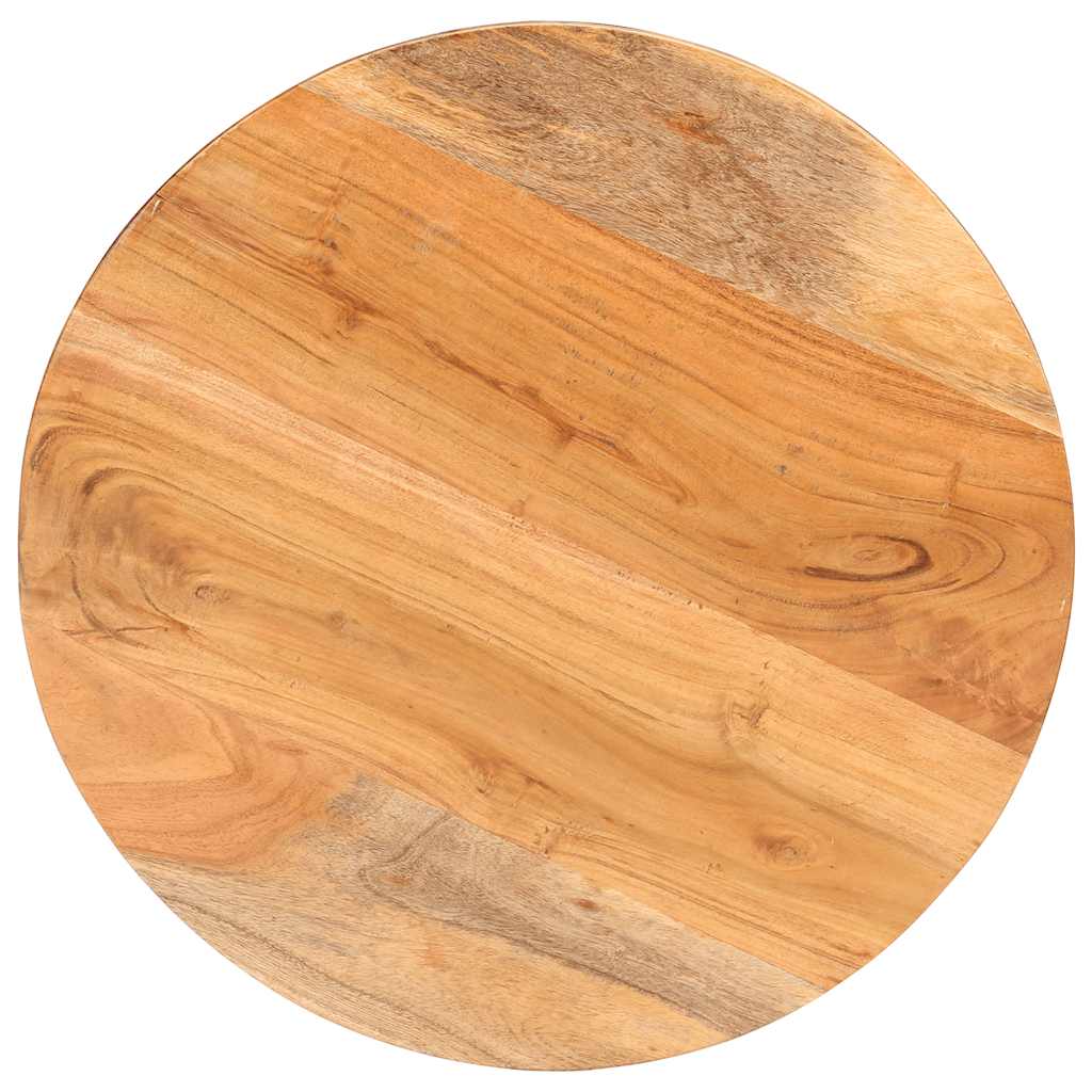 Tavolino da Salotto Ø68x43 cm in Legno Massello di Acacia | homemem39