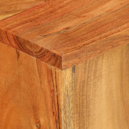 Supporti per Piante 2 pz in Legno Massello di Acacia - homemem39