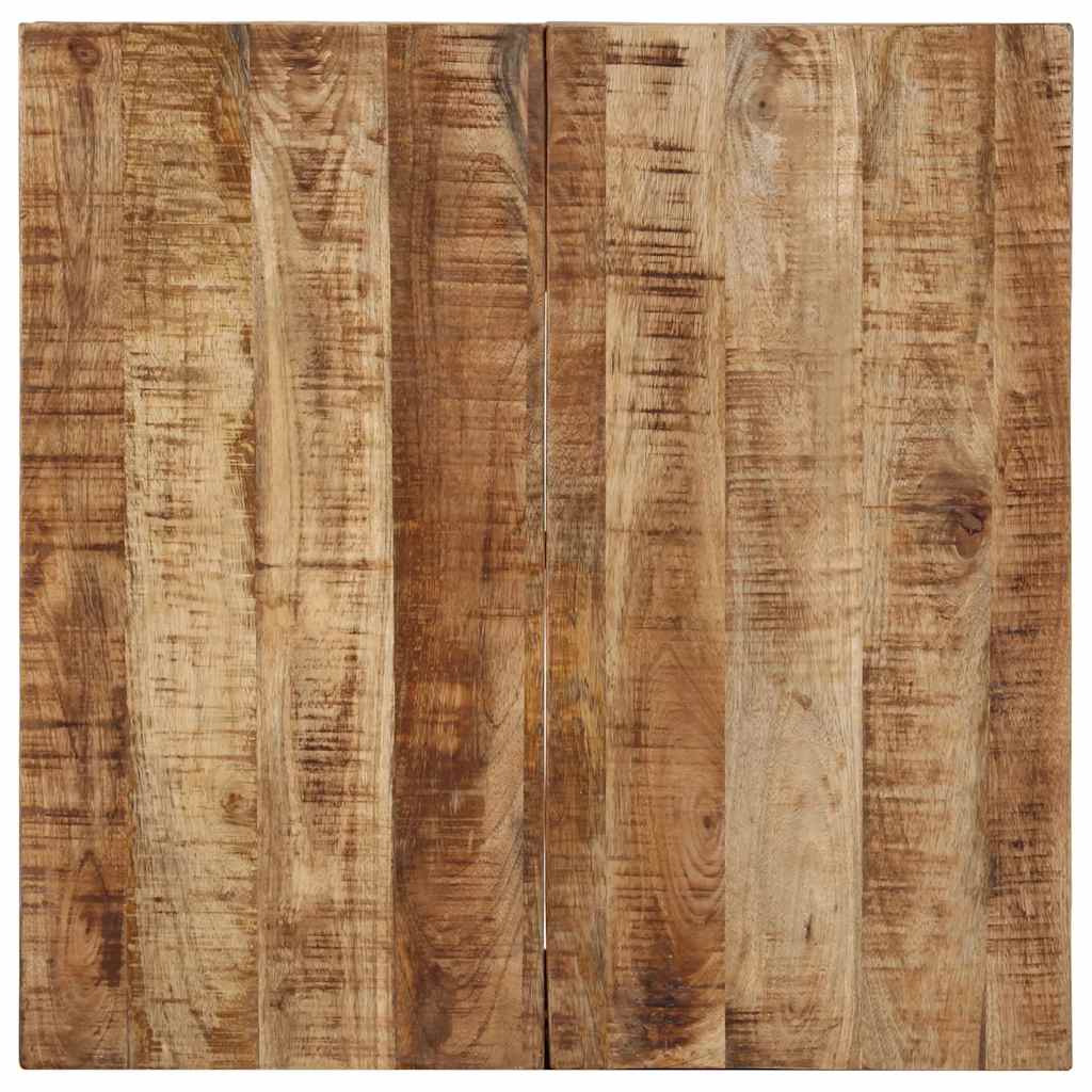 Tavolino da Salotto 68x68x41 cm in Legno di Mango Grezzo | homemem39