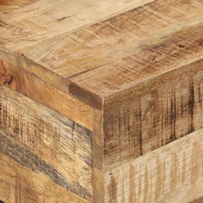 Tavolino da Salotto 68x68x41 cm in Legno di Mango Grezzo | homemem39