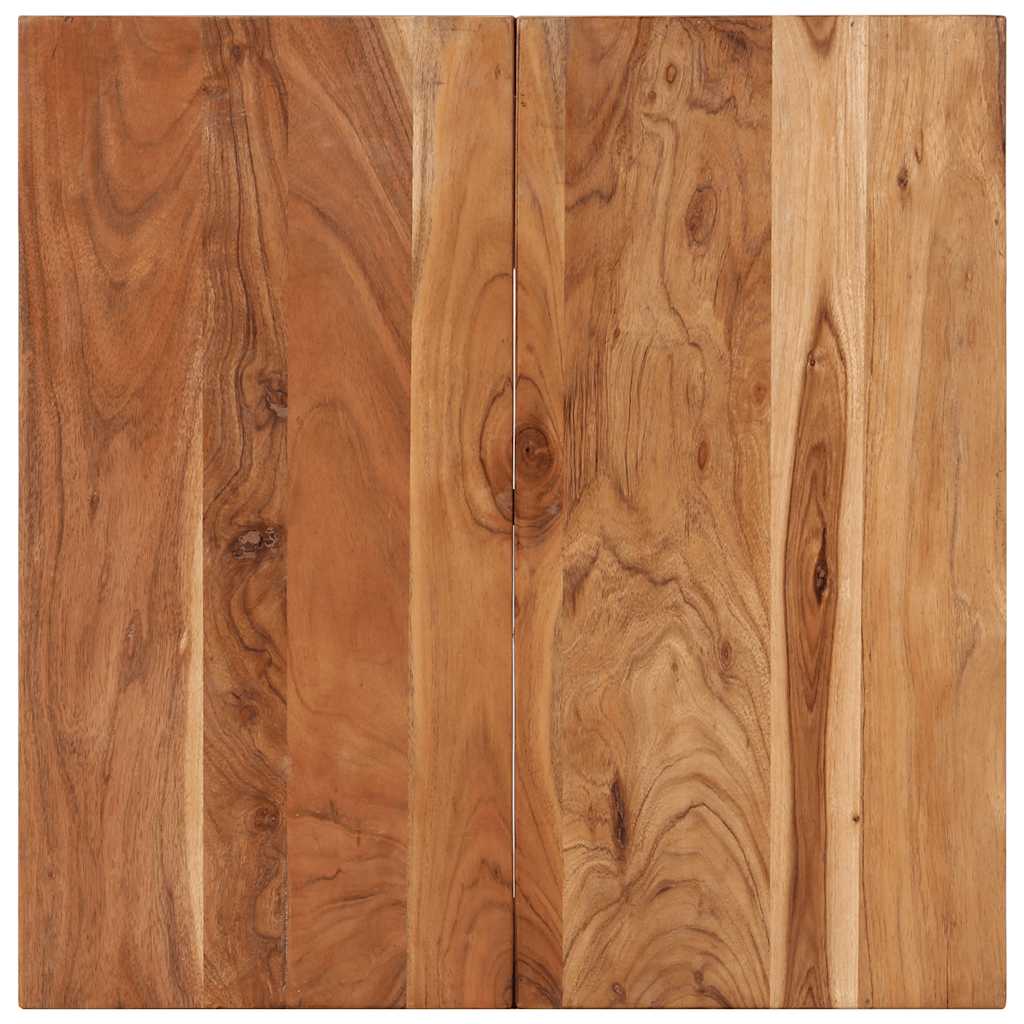 Tavolino da Salotto 68x68x41 cm in Legno Massello di Acacia | homemem39