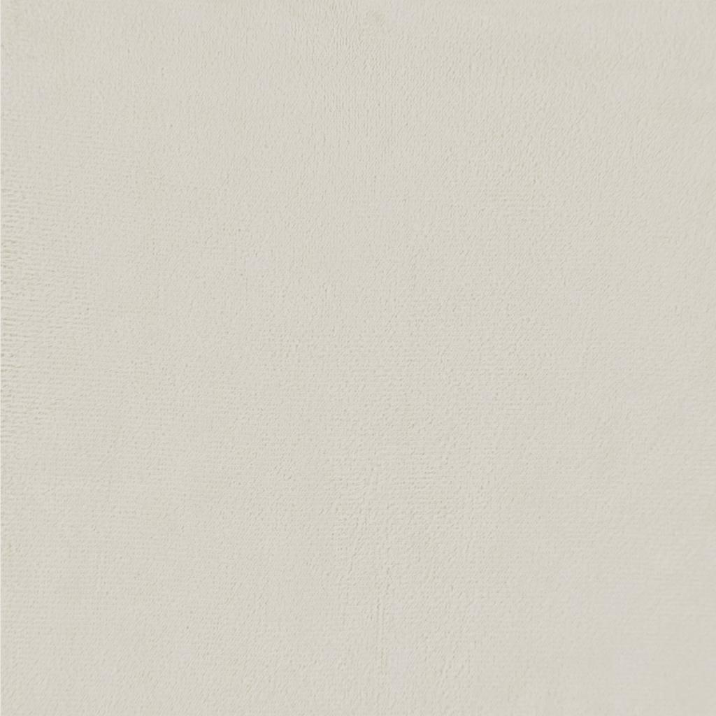 Poltrona Bianco Crema in Velluto