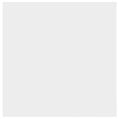 Scaffali a Parete 4 pz Bianco Lucido 23x23,5x3,8 cm in MDF