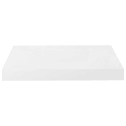 Scaffale a Parete Bianco Lucido 40x23,5x3,8 cm in MDF | homemem39