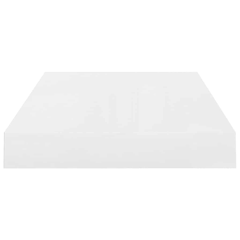 Scaffale a Parete Bianco Lucido 40x23,5x3,8 cm in MDF | homemem39