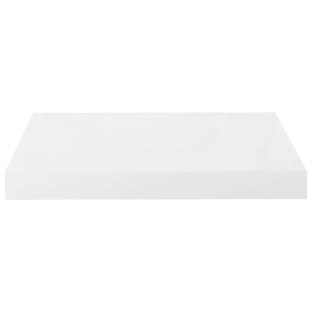 Scaffali a Parete 4 pz Bianco Lucido 40x23,5x3,8 cm in MDF | homemem39